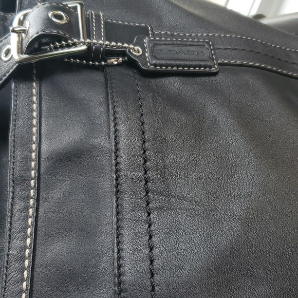 Coach leather tote - Picture 4 of 12